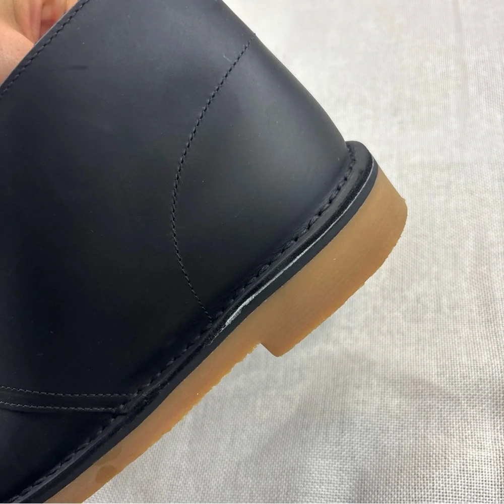 Clarks Men's Black Bushacre 3 Leather Boots Size 7M
